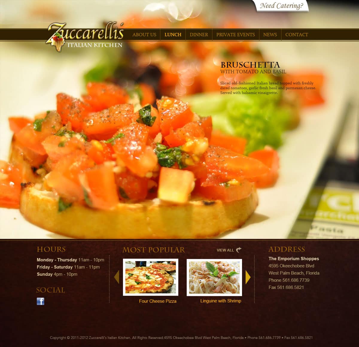 Zuccarelli’s Italian Restaurant and Bar Brutal Pixel